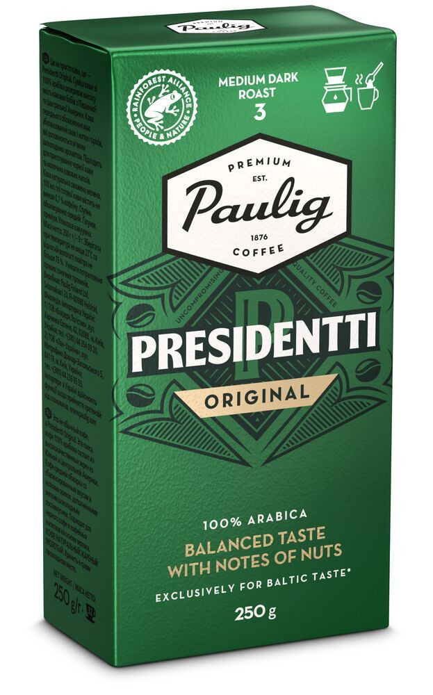 Presidentti Original ground coffee 250 g