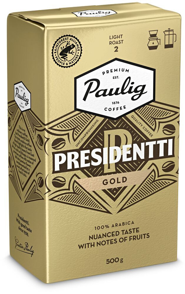 Presidentti Gold filter ground coffee 500 g