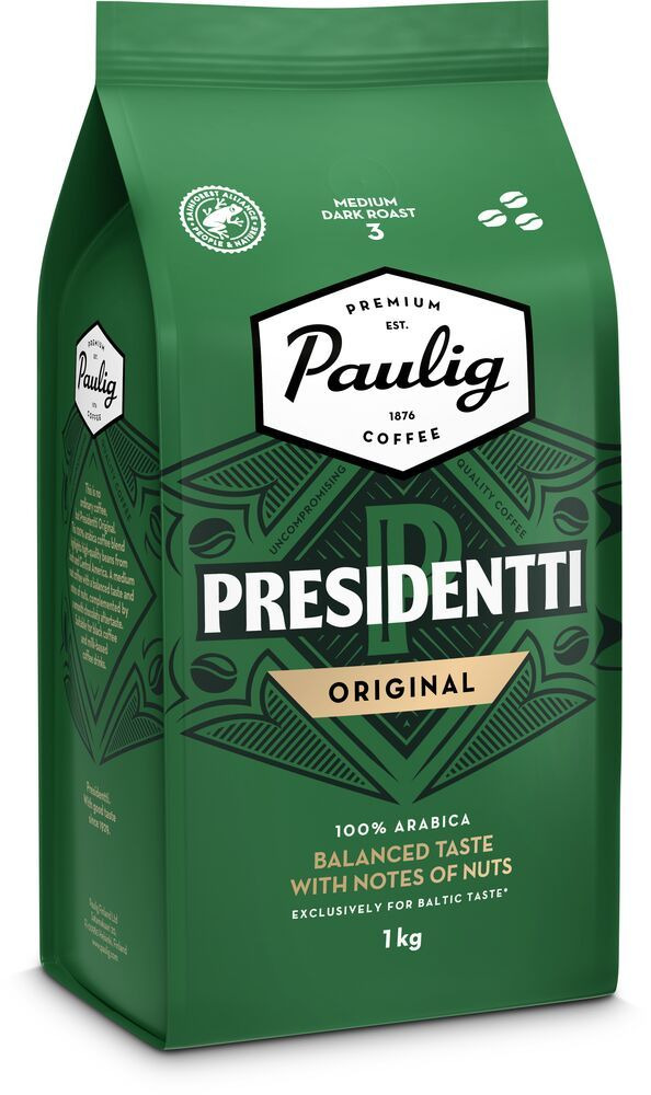 Presidentti Original coffee beans 1 kg