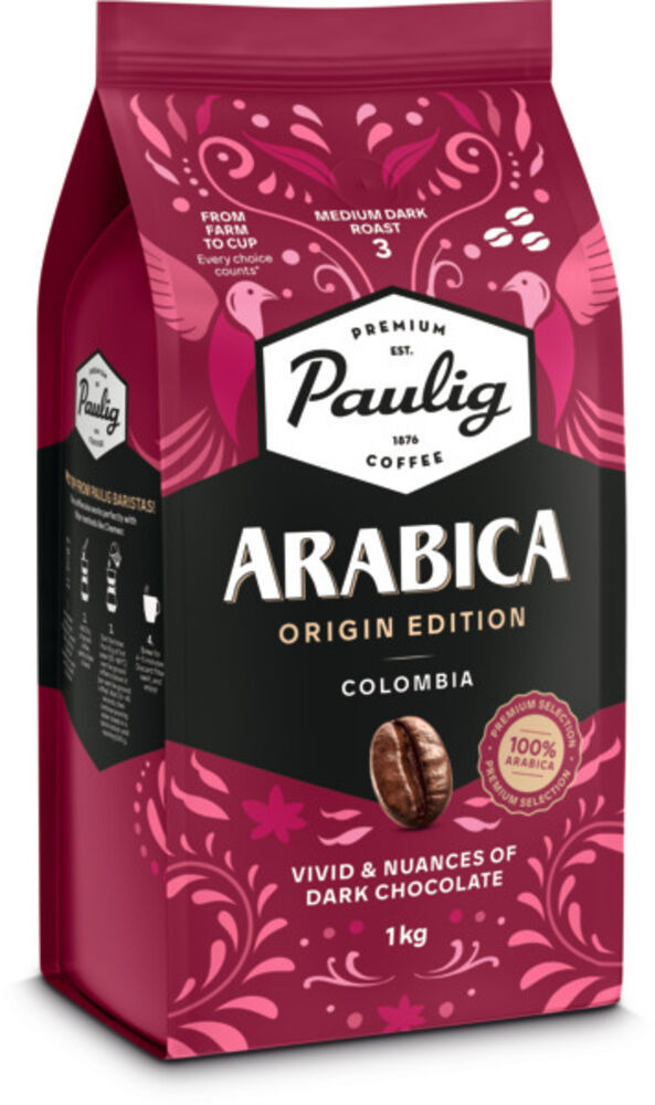 Arabica Origin Edition Colombia beans 1 kg